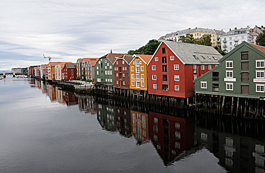 房子,排列,挪威