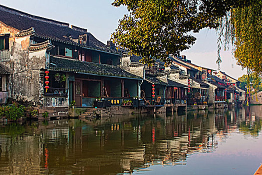 西塘古镇美景图片图片
