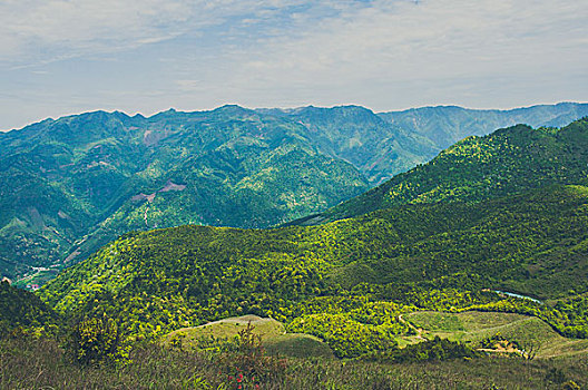 山岭风光