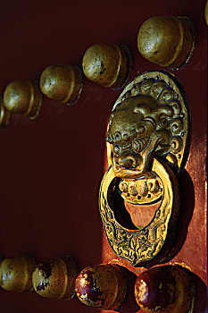 中国传统门鼻