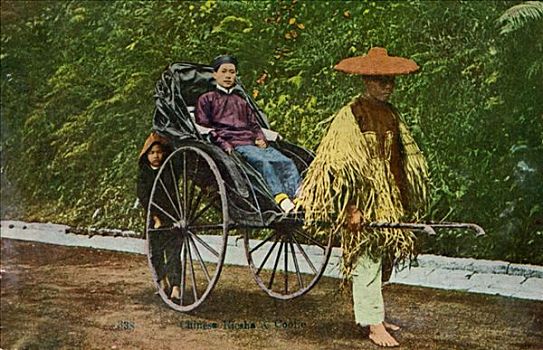 中国人,人力车,20世纪
