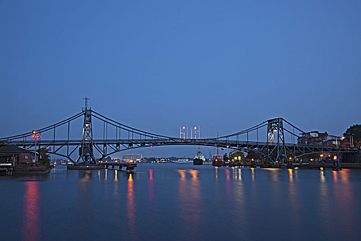 桥,下萨克森,德国,欧洲