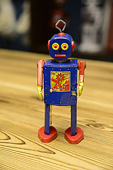 tit创意园内的小机器人玩偶,广东广州海珠区