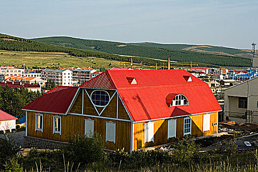 内蒙古阿尔山现代建筑