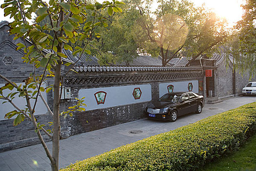 北京城市街道风光
