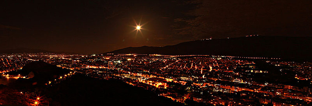 雅典夜景