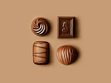 四个,种类,巧克力
