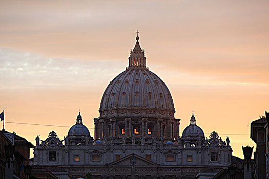 大教堂,梵蒂冈城,罗马,意大利,欧洲