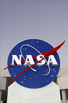 美国宇航局,标识,肯尼迪航天中心,佛罗里达,美国