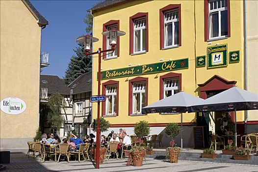 餐馆,学校,老,北莱茵威斯特伐利亚,德国,欧洲