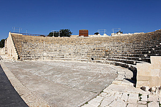 剧院,库伦古剧场,塞浦路斯,希腊,欧洲