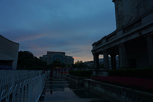 雨后街景