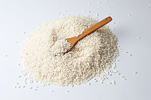 白色大米背景图