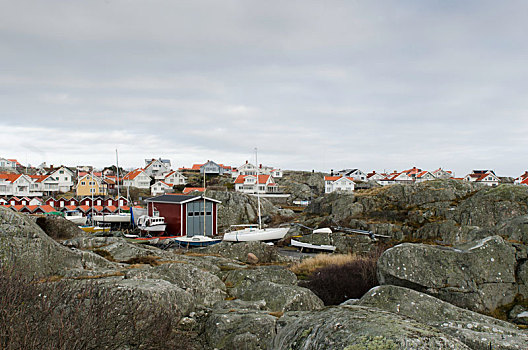 房子,岛屿,瑞典
