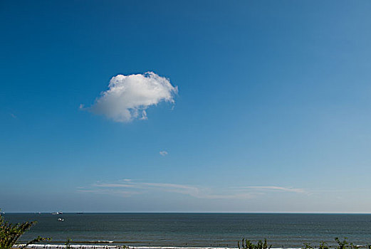 海景,蓝天,晴天