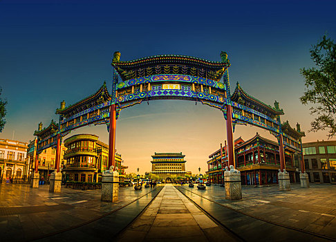北京前门大街正阳门