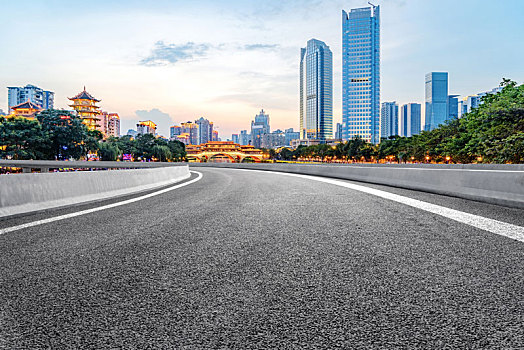 城市道路,汽车广告背景