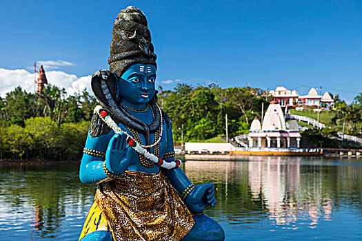 湿婆神,雕塑,湖,圣水湖,毛里求斯