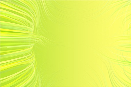 背景,波状,线条,黄色,绿色