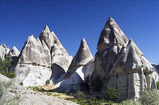 仙人烟囱岩,格雷梅山谷,卡帕多西亚,土耳其
