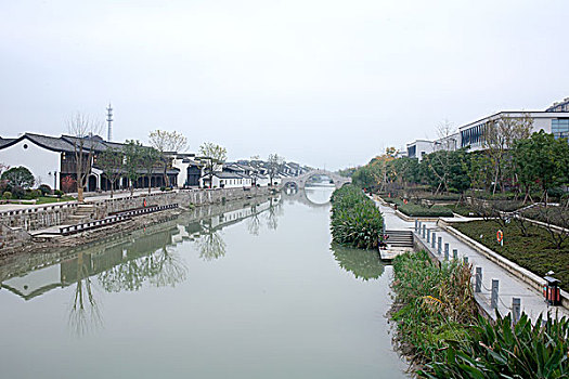 杭州,仓前老街,余杭塘河,互联网智能街区