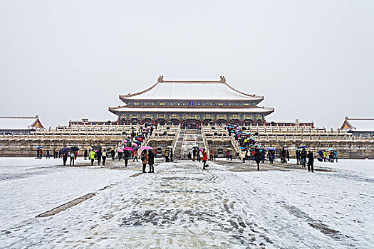 故宫雪景