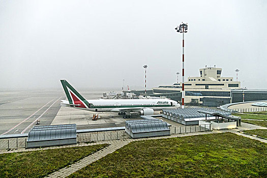 机场,米兰,意大利