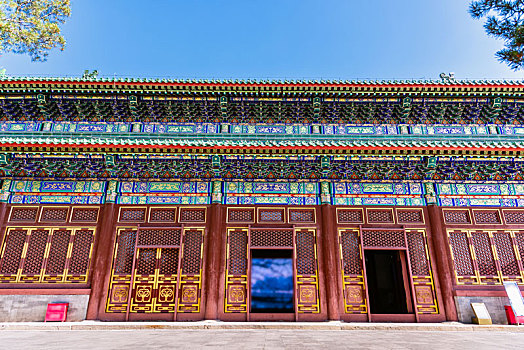 北京圆明园正觉寺的天王殿