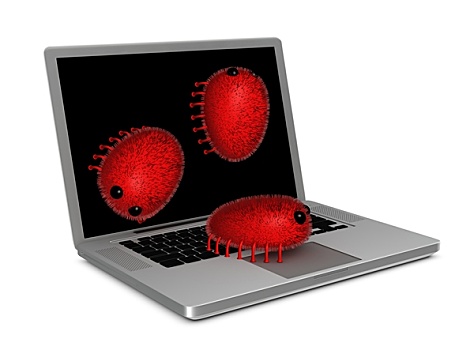 电脑病毒图片