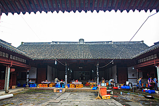 张华山祠堂,姜山镇张华山村