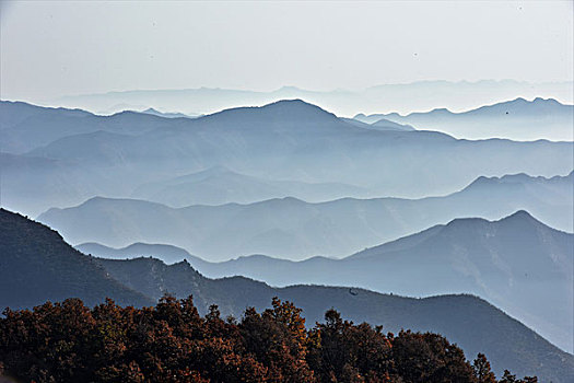 太行山日出