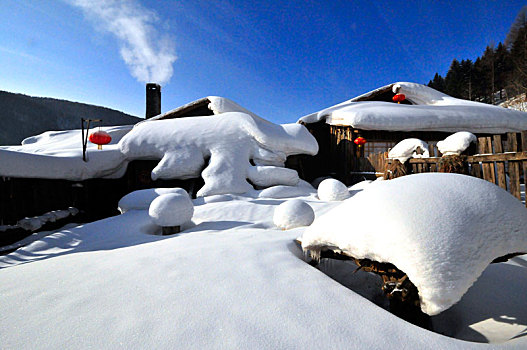 中国雪乡美景