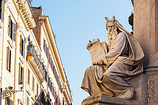 雕塑,历史,男像,罗马,意大利