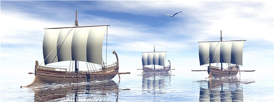 古希腊,船