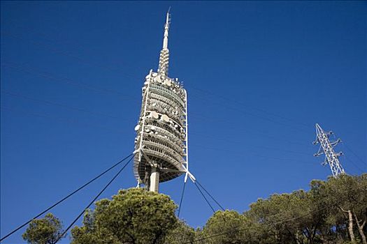 塔,建筑师,诺曼福斯特,巴塞罗那,西班牙,欧洲
