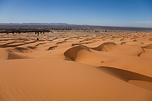 沙漠,沙丘,梅如卡