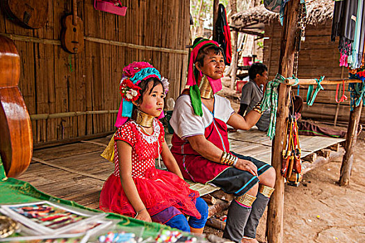 泰国清迈长颈族村