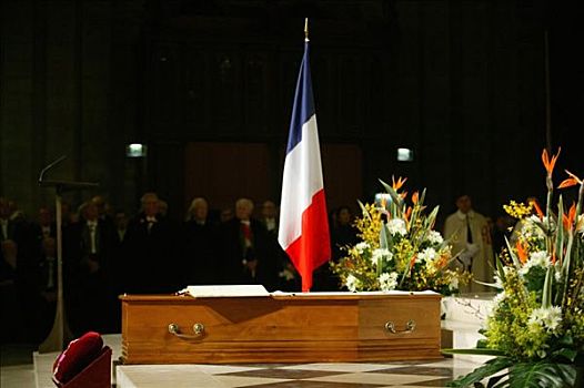 法国,巴黎,葬礼,大量,大教堂