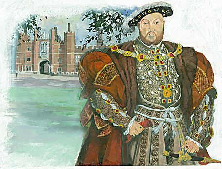 亨利三世,英国国王,90年代,艺术家