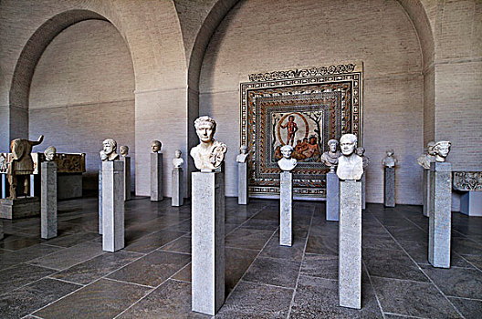 罗马,头像,古代雕塑展览馆,博物馆,慕尼黑,巴伐利亚,德国,欧洲