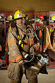 解雇,射击,愤怒,火,火灾,拿着,水力,救助,工具,消防队,安大略省
