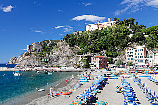 海滩,五渔村,省,利古里亚,意大利,欧洲