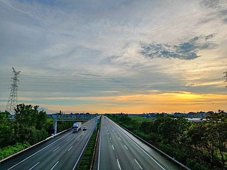 道路素材,高速路