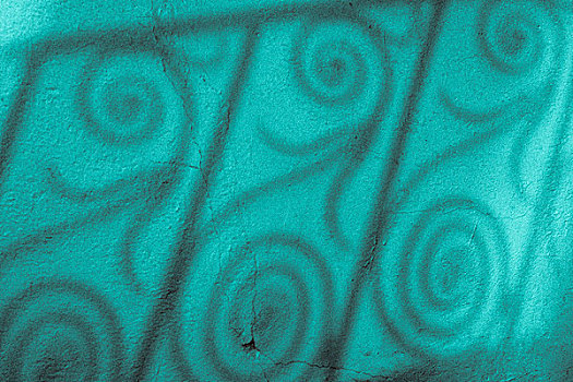 栅栏,图案,蓝色,墙,查尔斯顿,南卡罗来纳,美国