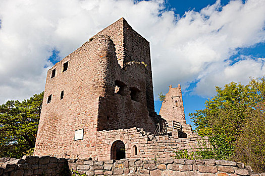 城堡遗迹,阿尔萨斯