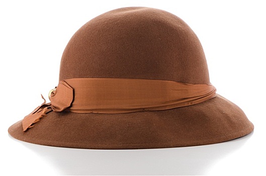 褐色,旧式,帽子