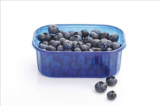 蓝莓,塑料盒