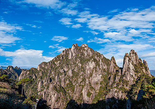 江西上饶三清山南清园群山