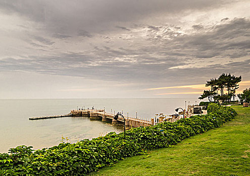 威海国际海水浴场金海湾景区