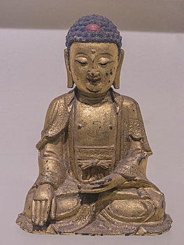 中国明代铜佛像